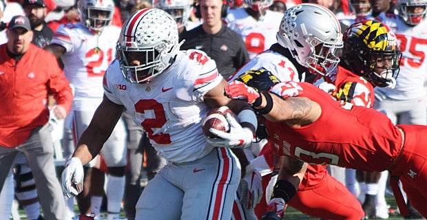 Buckeyes Rally From Down 14 Outlast Maryland 52 51 In Overtime