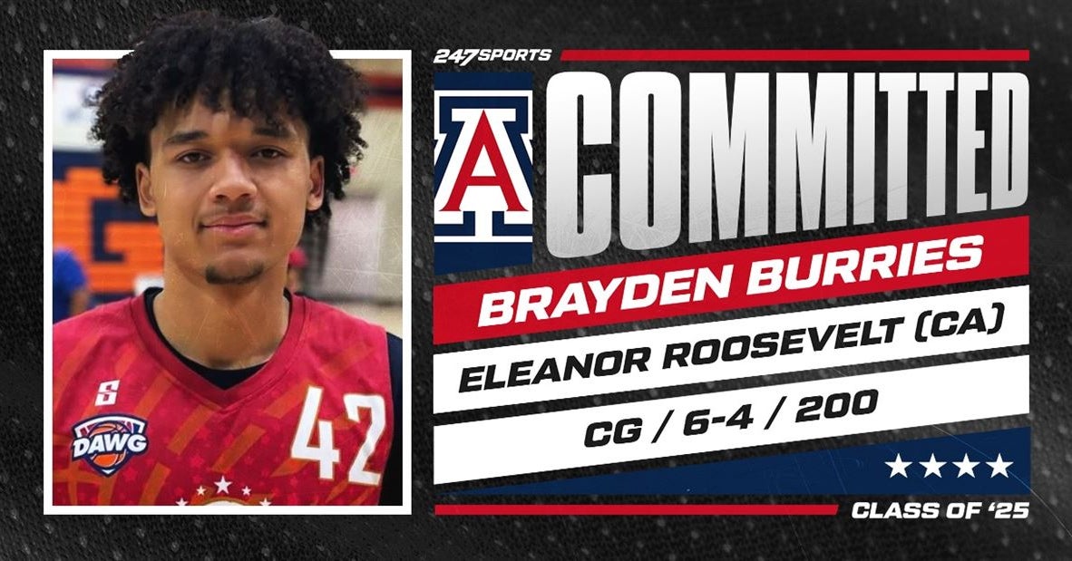 5-star guard Brayden Burries commits to Arizona 5-star guard Brayden Burries commits to Arizona