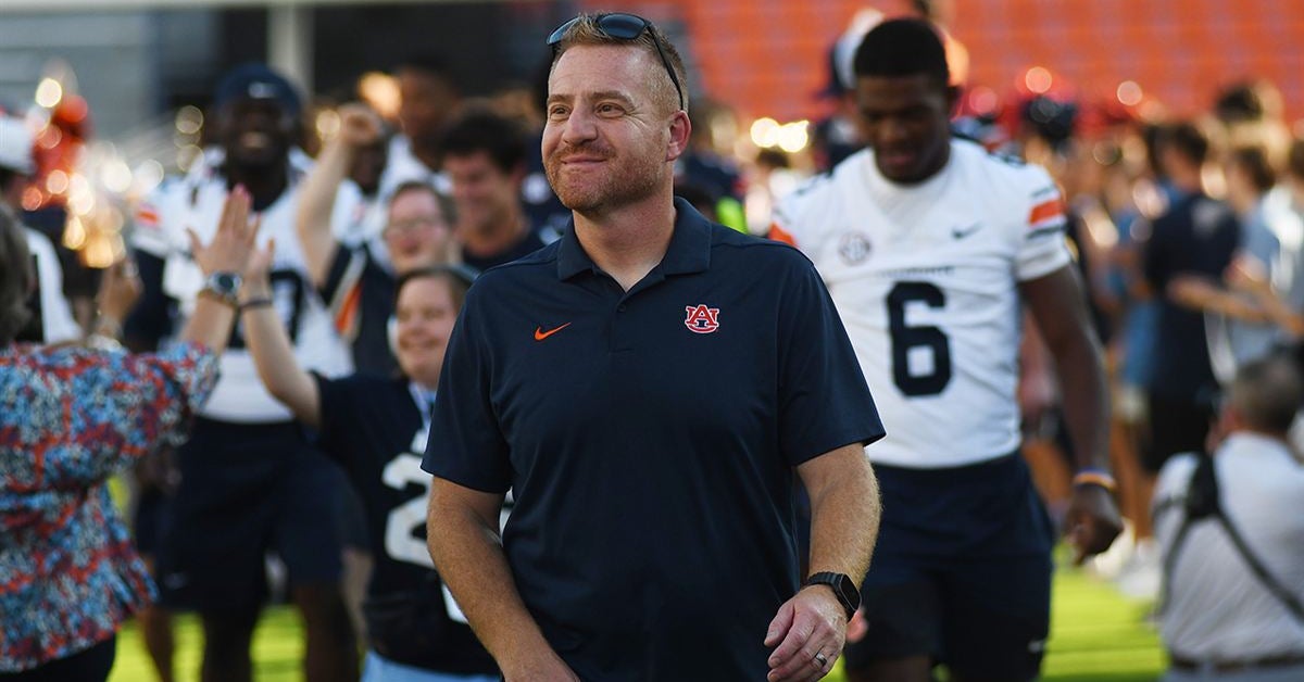 At Victory Day, Alex Golesh showed Auburn his true colors