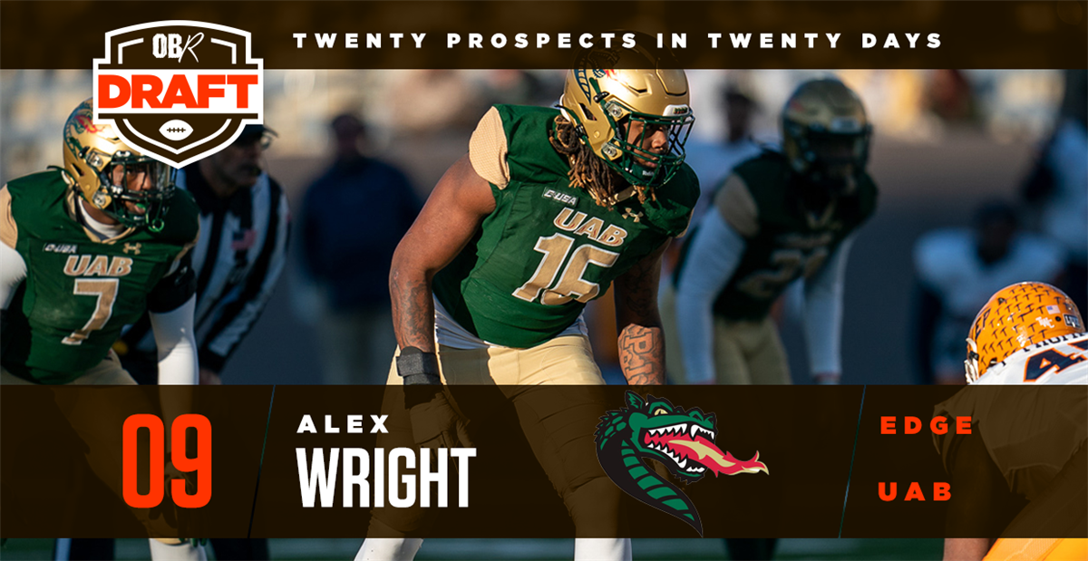 Alex Wright, UAB DE  NFL Draft Scouting Report