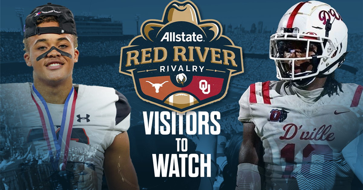 Oklahoma, Texas fight for top 2026, 2027 football recruits in Red River ...