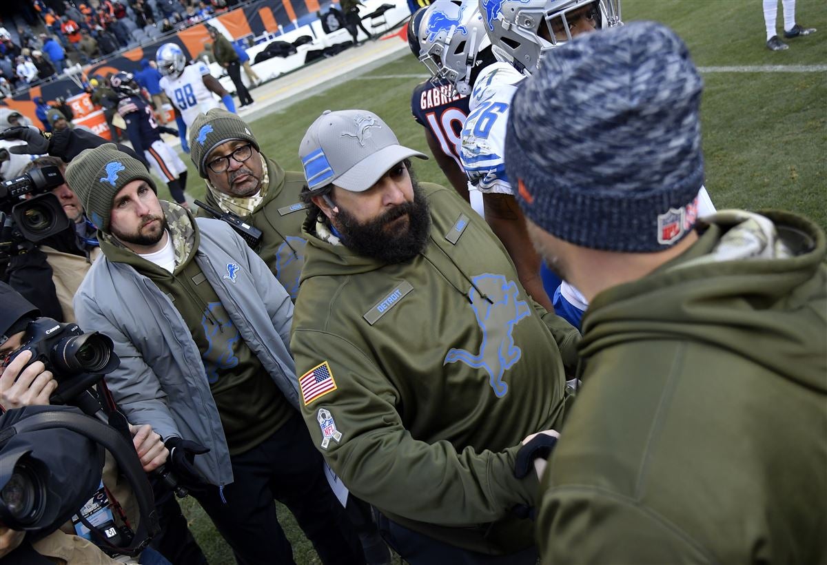 Lions' Matt Patricia a finalist for NFL's Salute to Service award