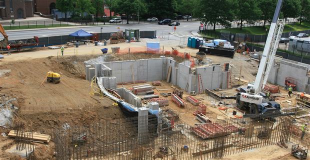 A Walk Past the Villanova Construction Projects