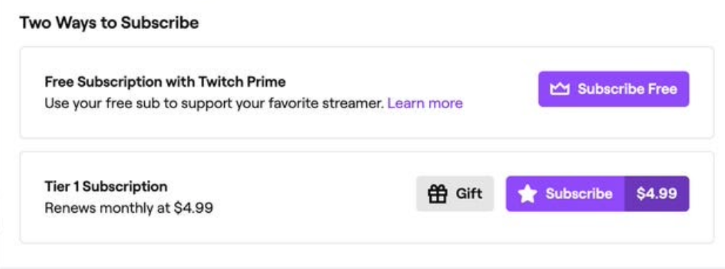 How To Support A Streamer On Twitch For Free Through  Prime