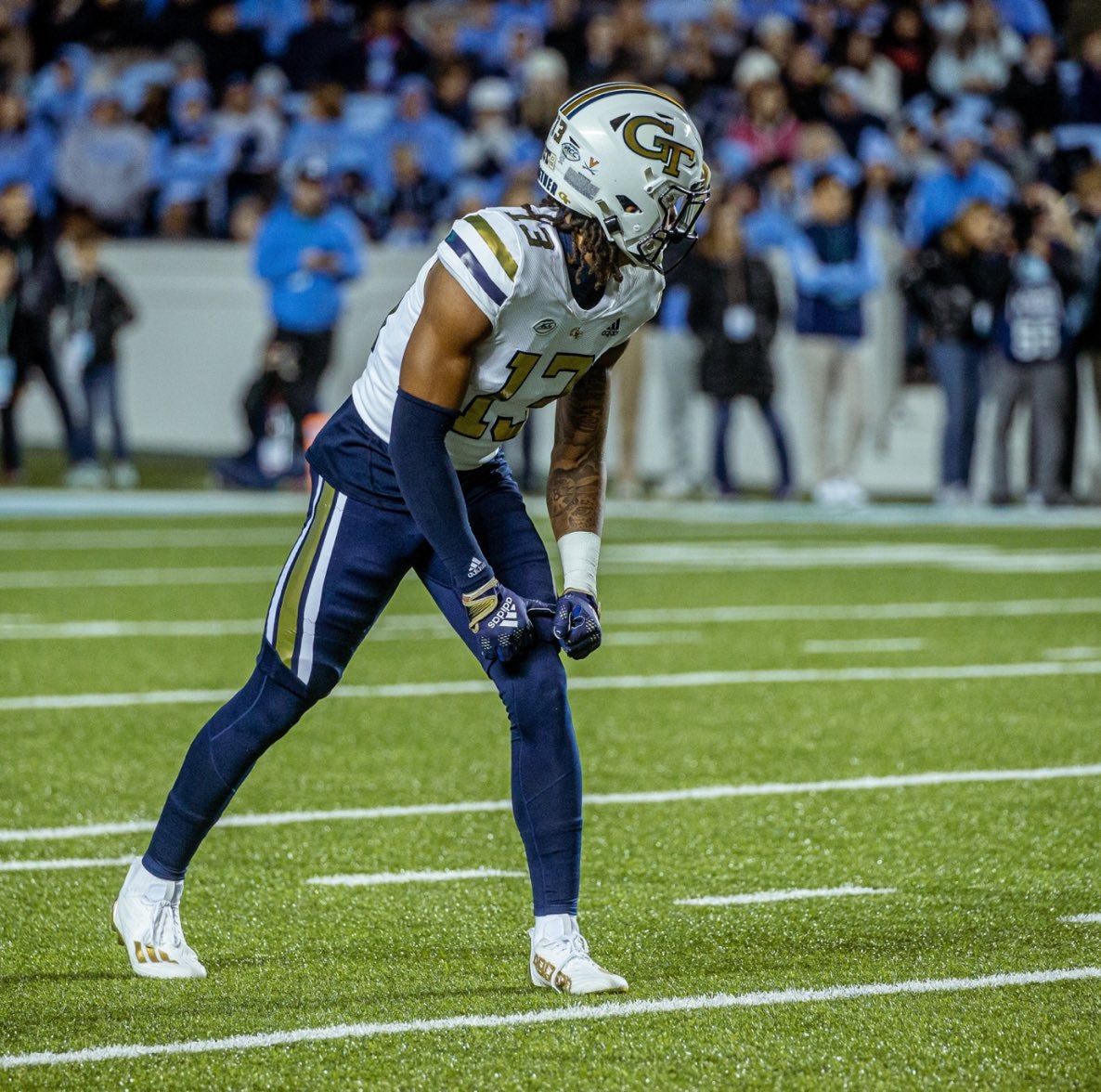 Georgia Tech Adidas Football Student Athlete #25 James BlackStrain