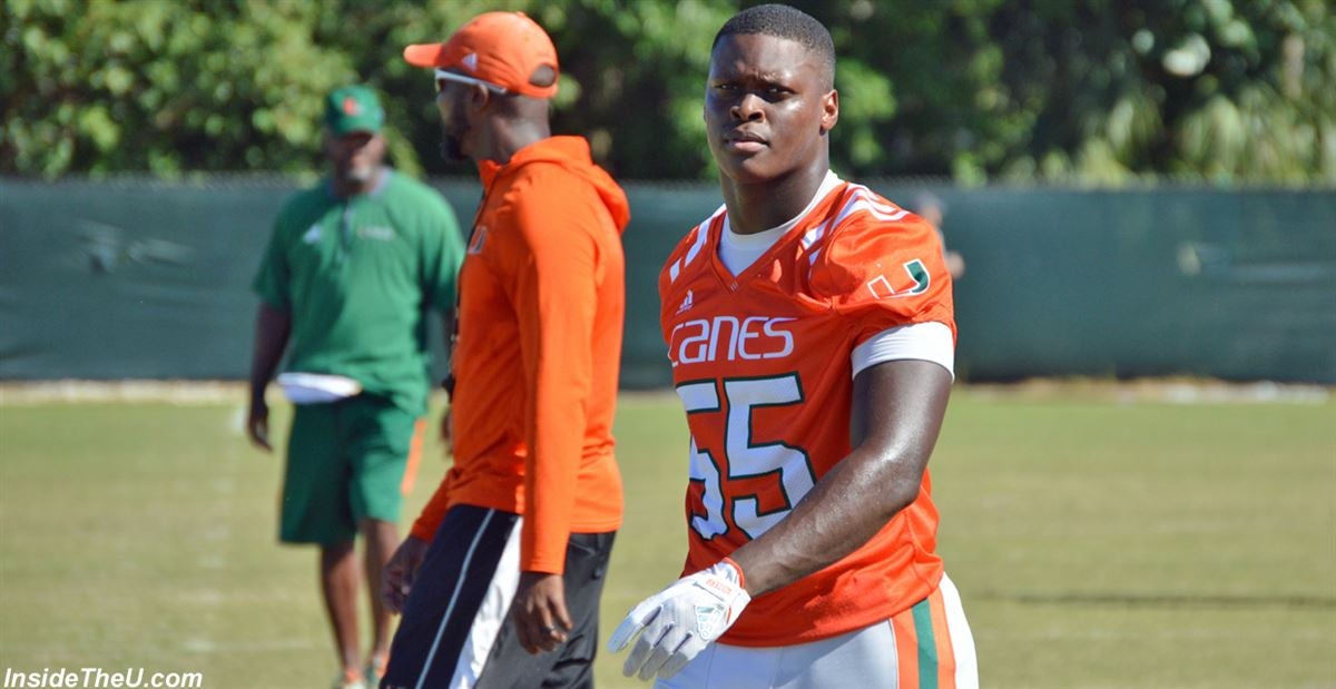 Miami Hurricanes LB Shaq Quarterman (@shaq_da_gr8 ) has been