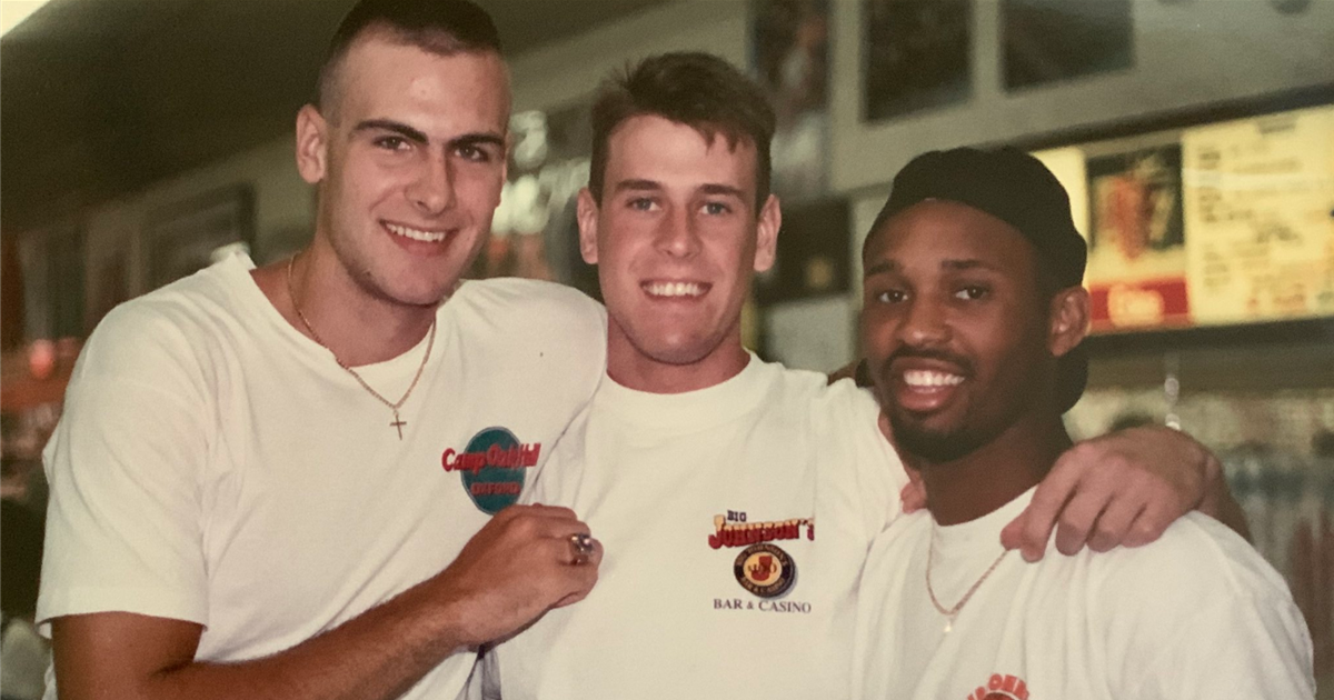 Vintage Photo of UNC 1993 National Champions at Sutton's