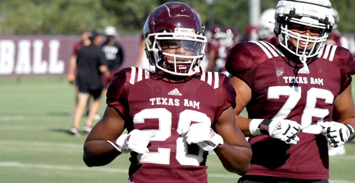 LOOK: Former Texas A&M Aggies Running Back Isaiah Spiller in Full Los  Angeles Chargers Gear - Sports Illustrated Texas A&M Aggies News, Analysis  and More