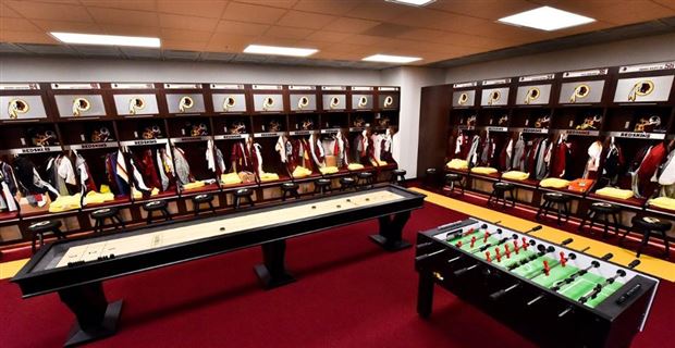 Redskins Playing Games With New Locker Room