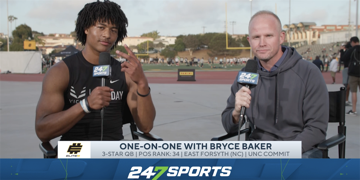 One-on-one with North Carolina QB commit Bryce Baker at the Elite 11 Finals