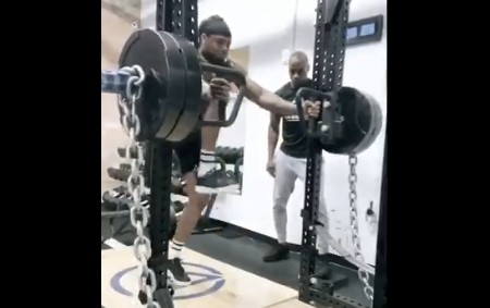 Watch: Derrick Henry Viral Workout Continues Ahead Of Contract