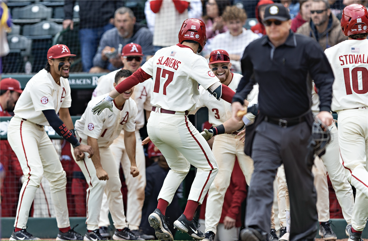 NCAA Baseball: Reaction After Arkansas Clinches College World Series ...