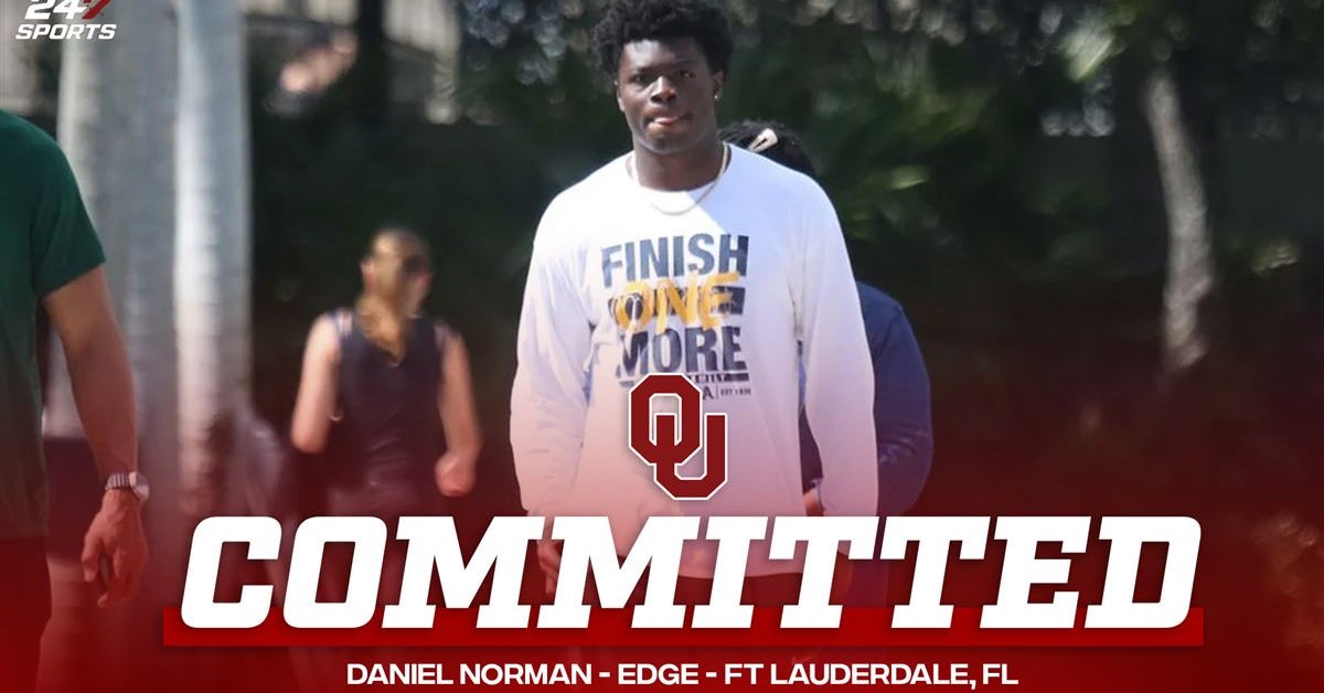 Faniel Rusher COMMIT: Daniel Norman is headed to Norman as talented 2026 edge rusher ...