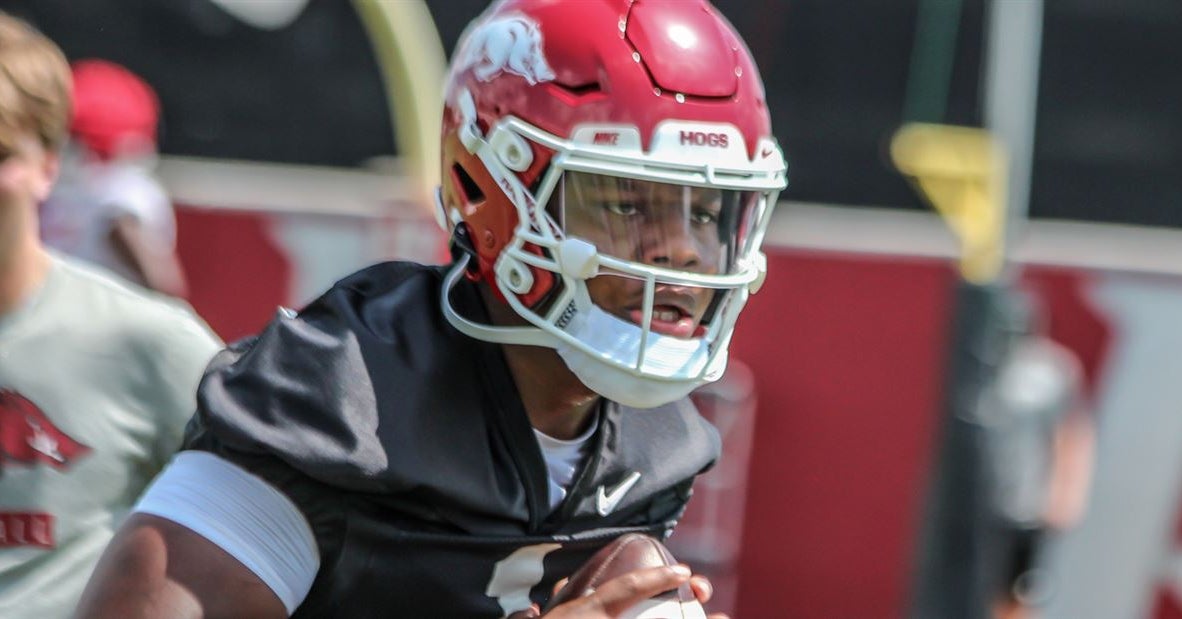 Razorback offense emphasizing ball security