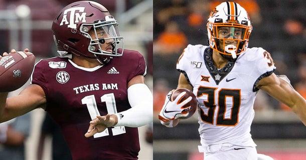Texas A M Opens As Favorite Over Oklahoma State In Texas Bowl