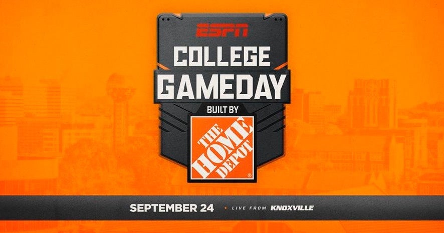 Location announced for ESPN's College GameDay set in Knoxville