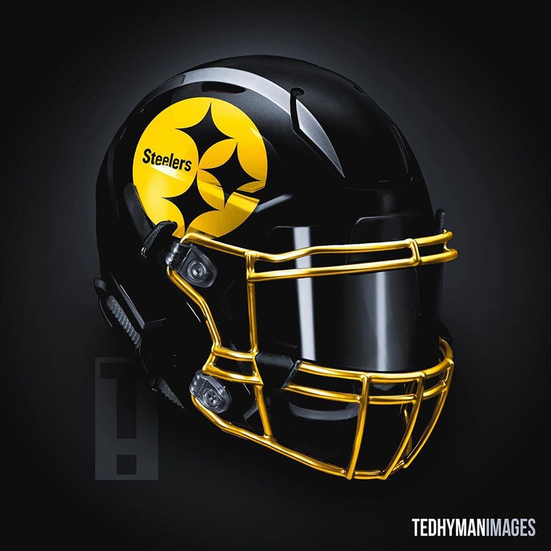 Totally cool two-tone helmets for every NFL team