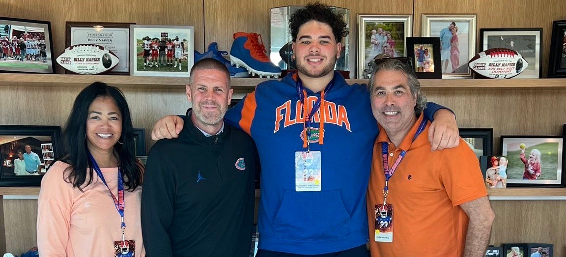 Latest visit confirms OT Fletcher Westphal's choice to be a Gator