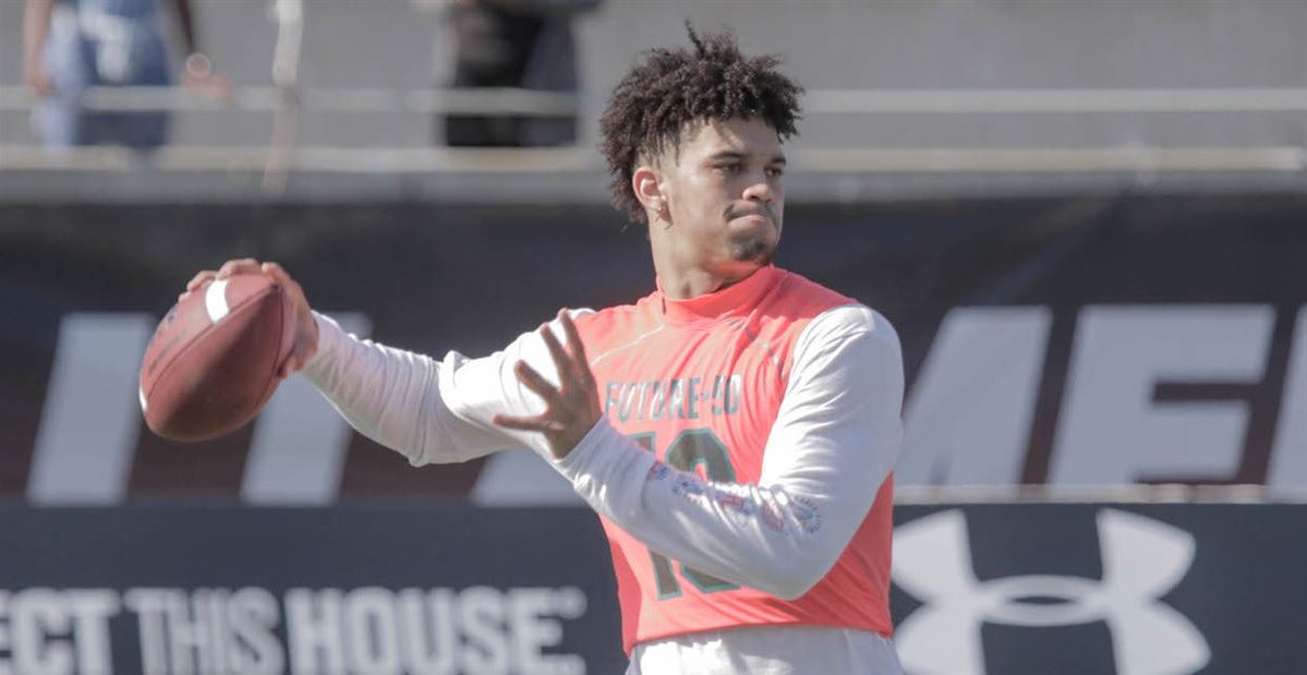 Ensminger visits 5star QB Caleb Williams