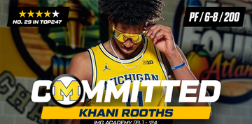 Top 30 forward Khani Rooths commits to the Michigan Wolverines