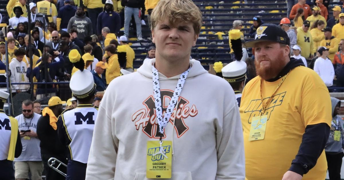 U-M, Newsome still resonating with Top247 OT Gregory Patrick following game  day visit