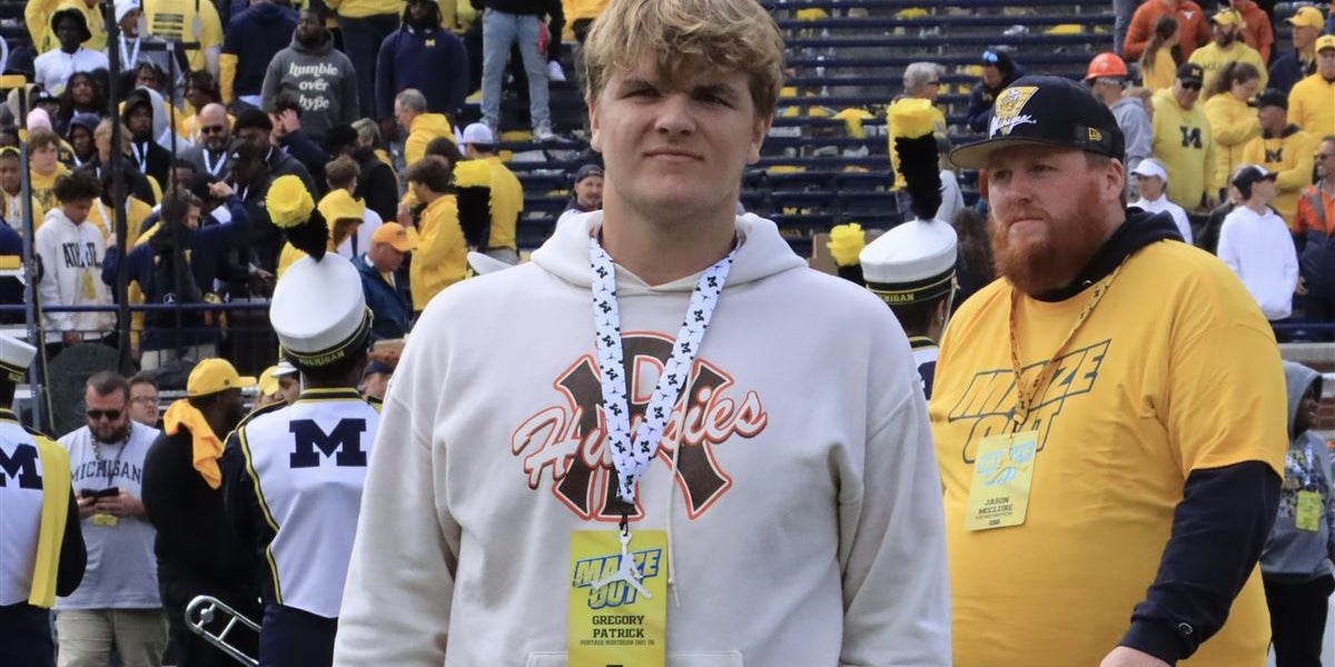 U-M, Newsome still resonating with Top247 OT Gregory Patrick following game  day visit