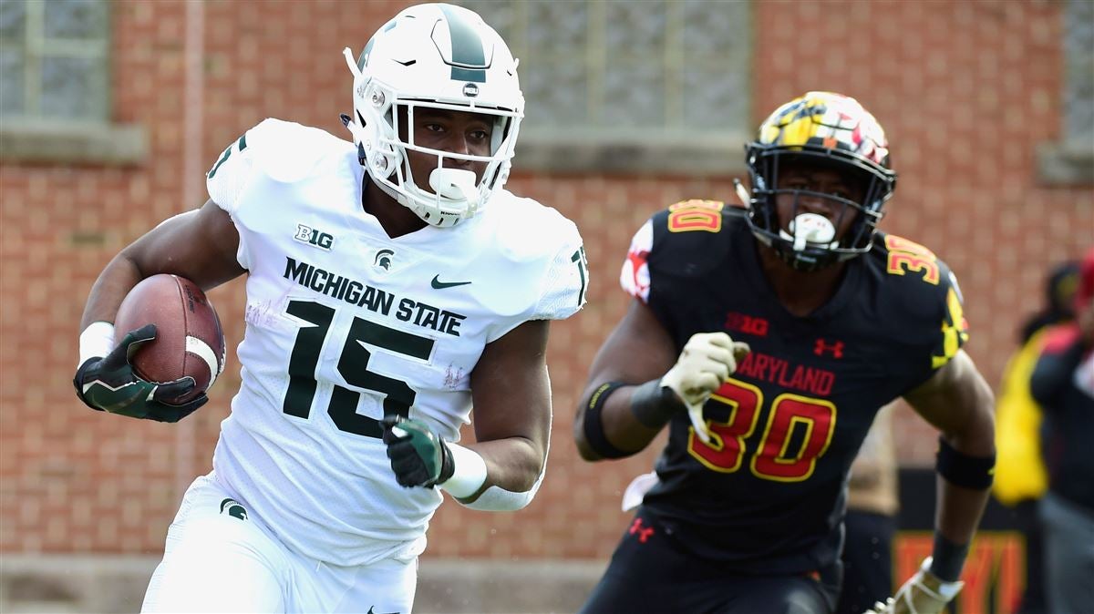 Elijah Collins, Darrell Stewart Jr. spark huge night for Michigan State's  offense 