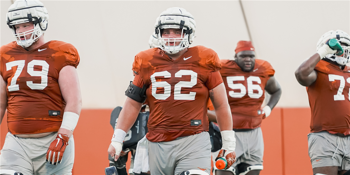 62 days until Texas Football: Connor Robertson working to be the