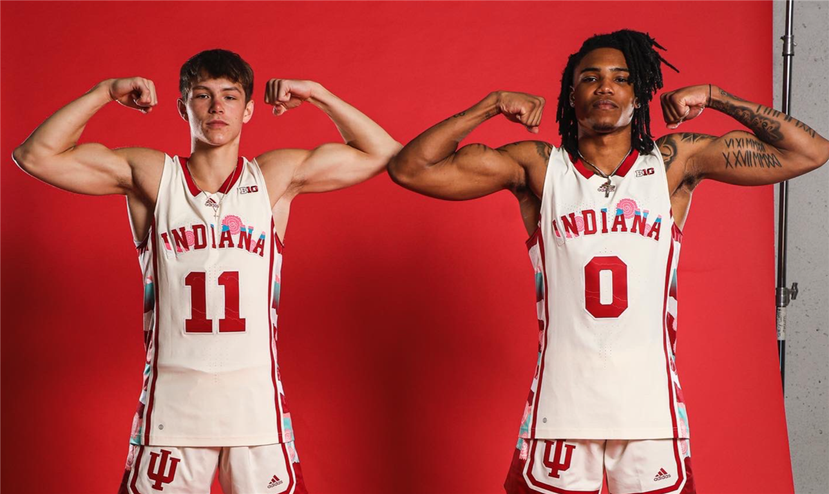 Indiana Basketball 2023 Commits Gabe Cupps Jakai Newton Sign National