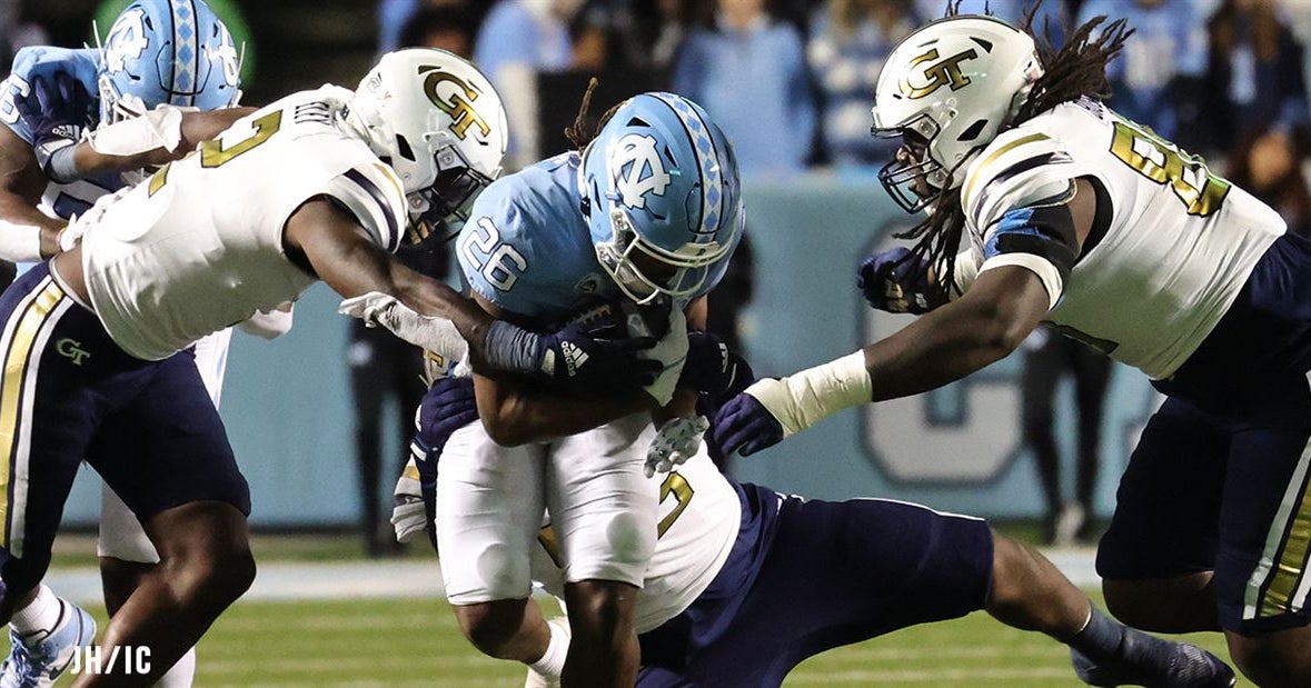Unc Football Looks To Win The Line Of Scrimmage In The Red Zone Tar