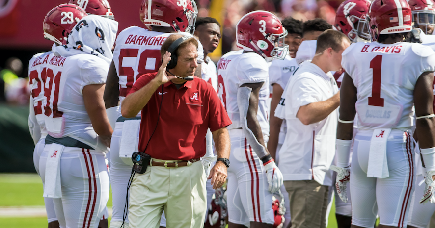 Nick Saban Explains What He Looks For On The Recruiting Trail