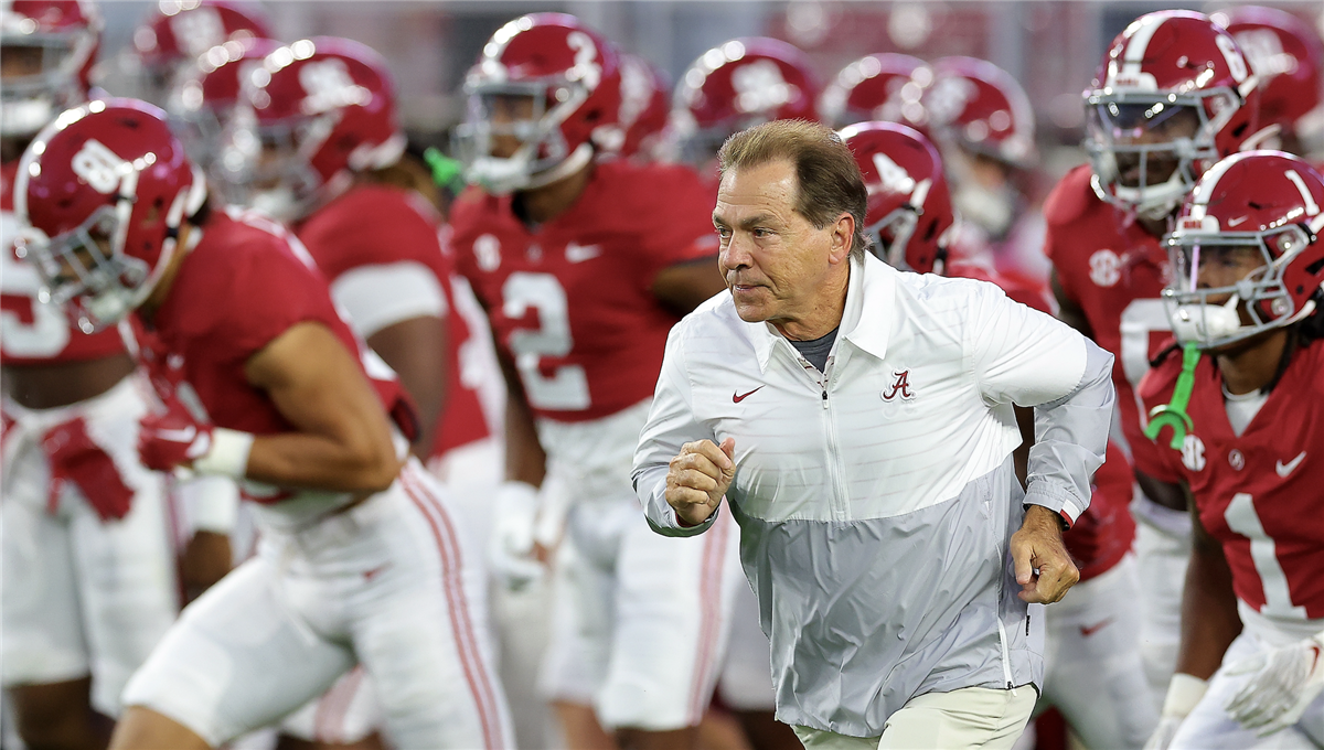 Alabama coach Nick Saban 'BENCHES starting QB Jalen Milroe after