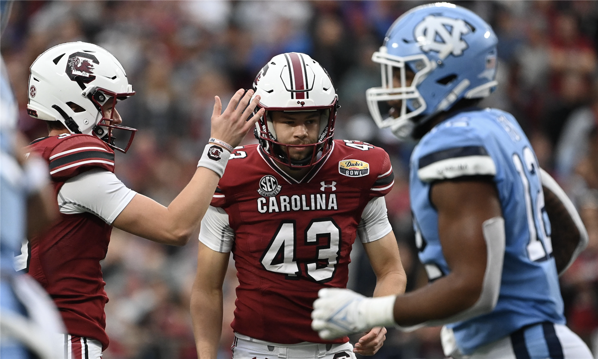 PFF: South Carolina's Parker White posts top kicker grade in country -  GamecockScoop