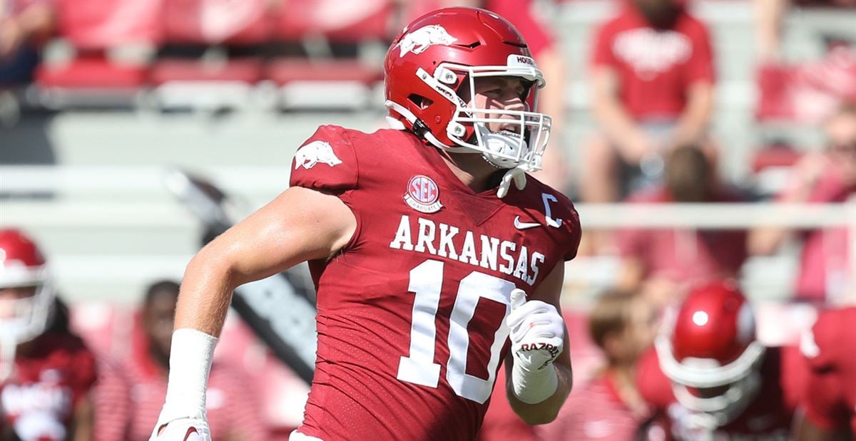 Former Arkansas linebacker Bumper Pool back to 100% healthy with