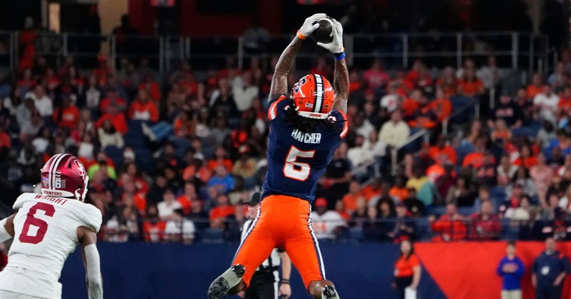 Umari Hatcher providing leadership in Syracuse's wide receiver room