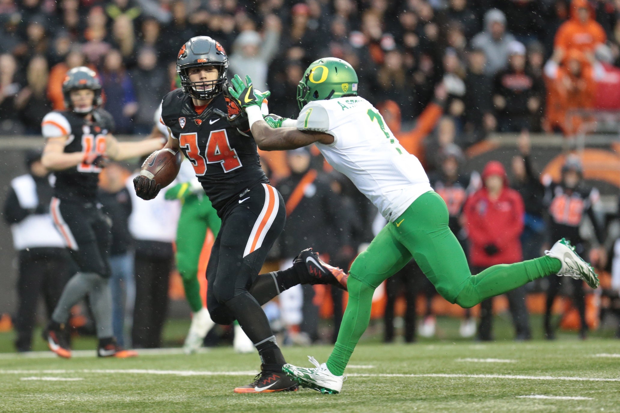 Watch: Former Oregon State star Ryan Nall scores first-ever NFL touchdown 