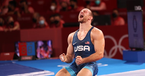 David Taylor on winning first Olympic gold medal in Penn State history