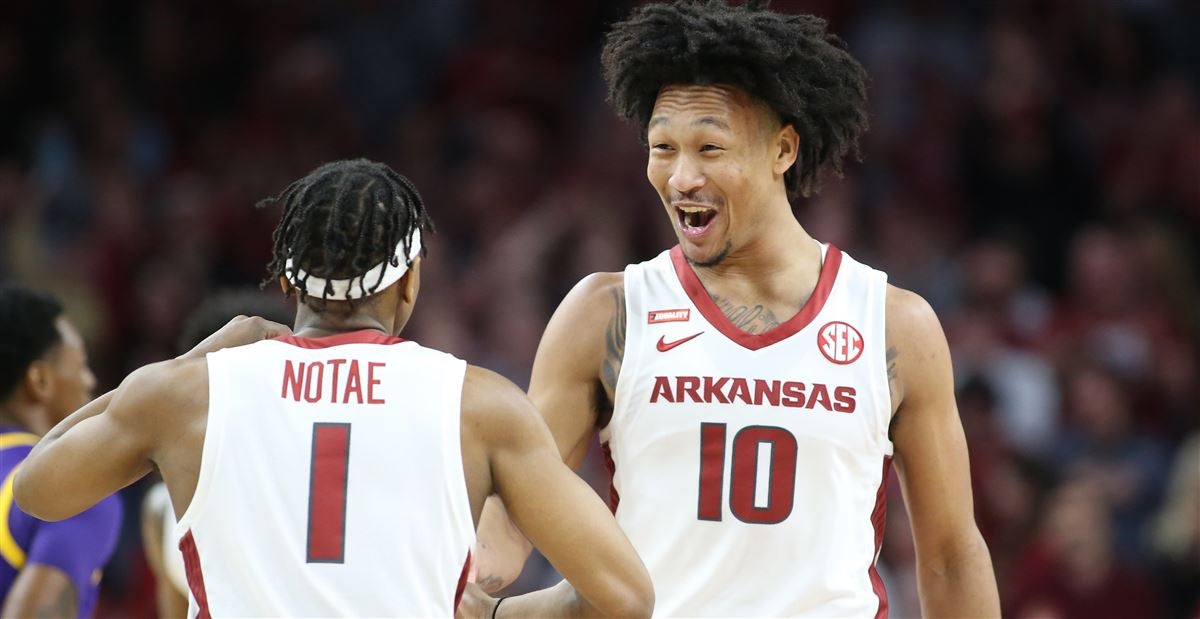 BREAKING: Jaylin Williams will remain in 2022 NBA Draft, forgo final 2  years with Arkansas Razorbacks