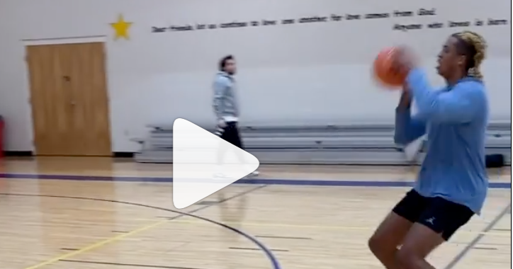 Armando Bacot Shows Extended Range in Offseason Workout Video