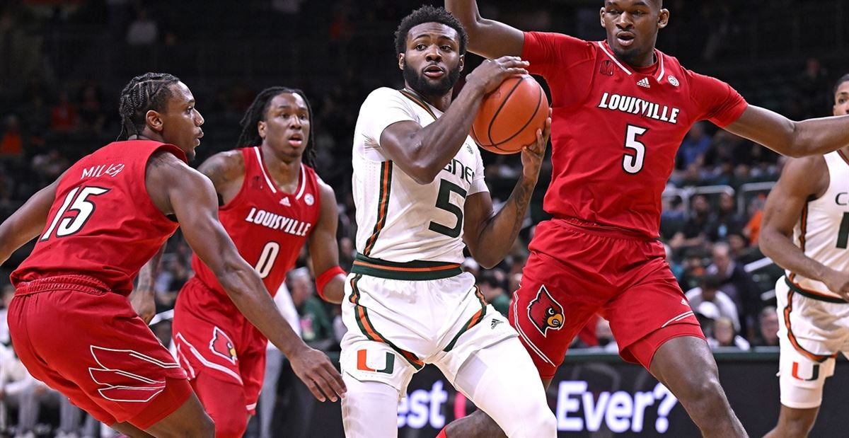 Live Updates Miami basketball vs. Louisville