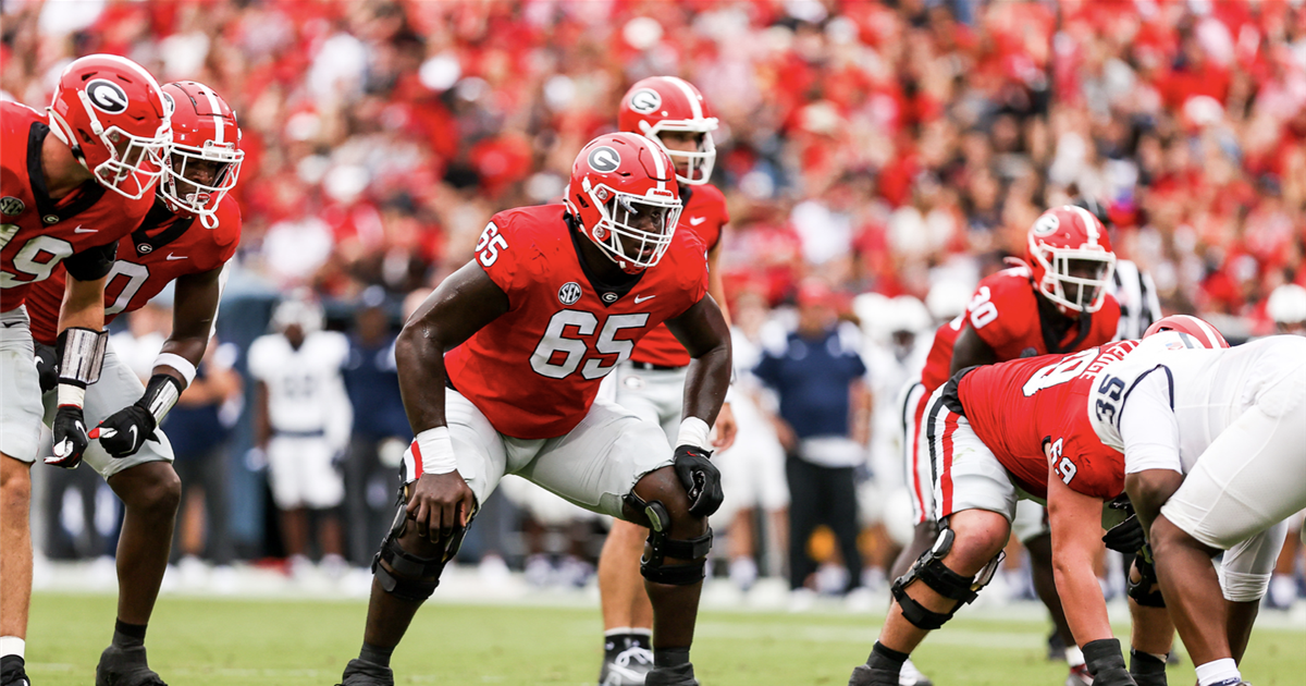 Georgia’s Amarius Mims shares how Warren McClendon has played ‘that big ...