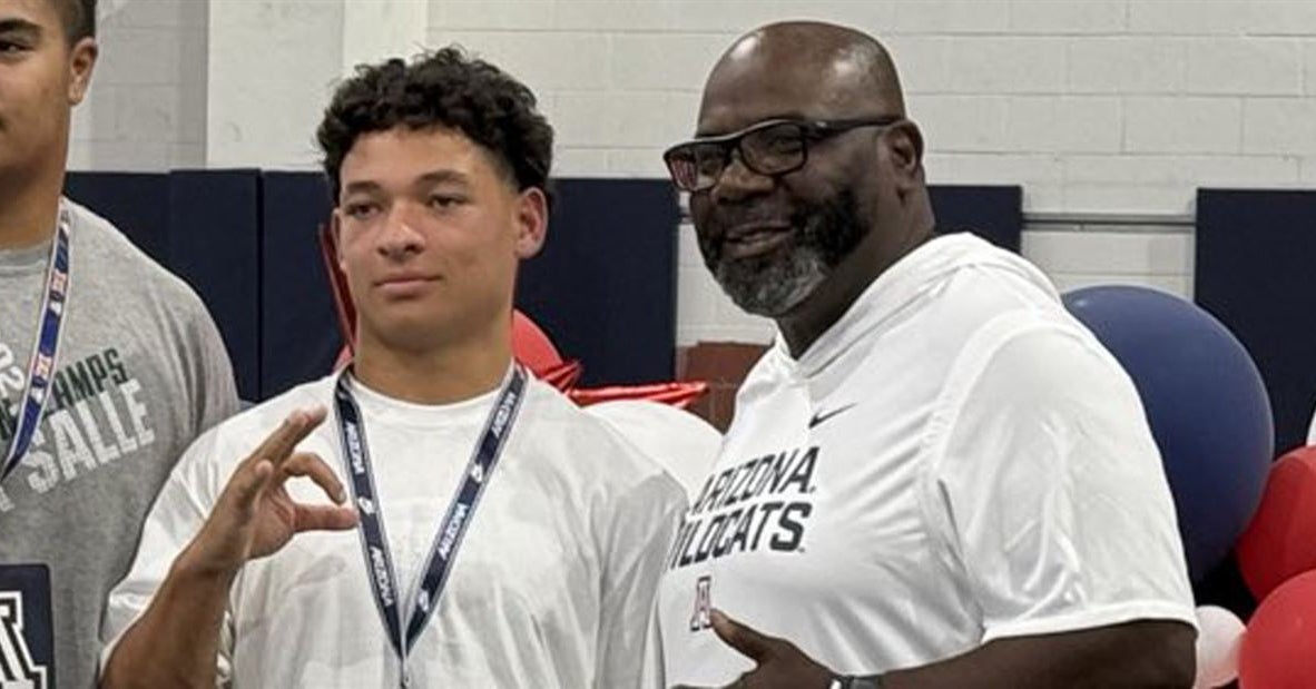 2027 RB Duece Jones-Drew spends the weekend at Arizona
