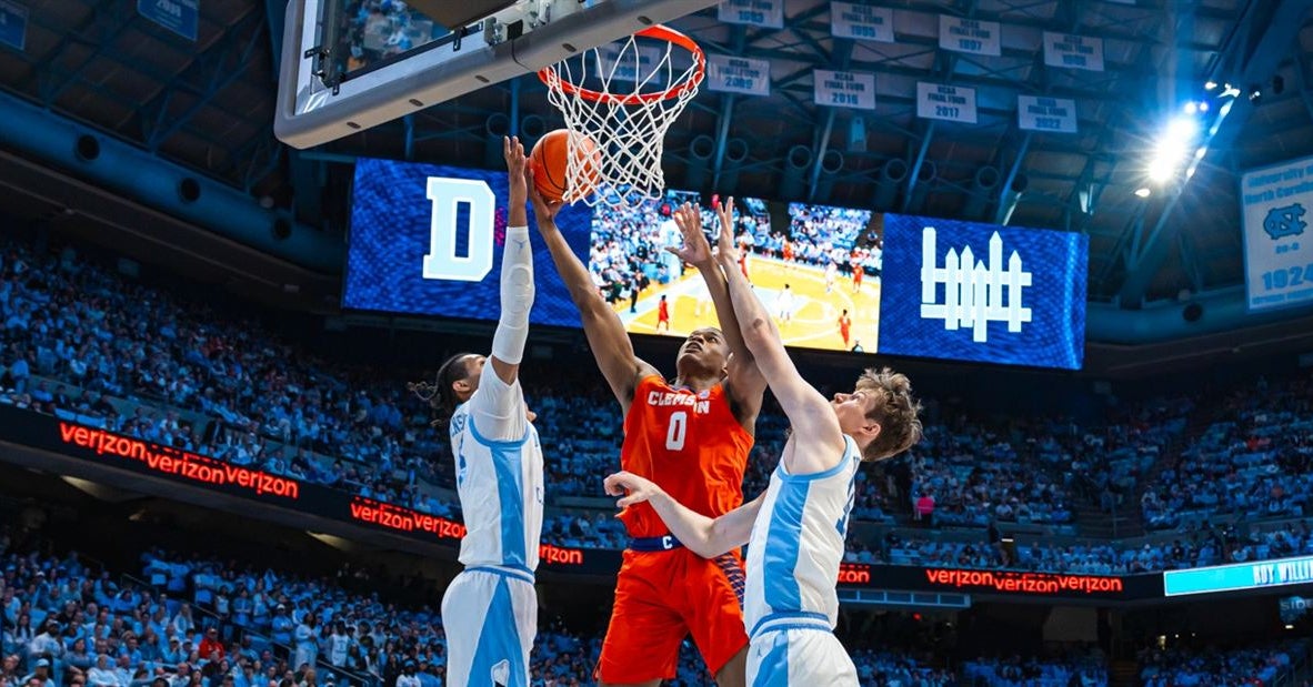 Clemson Players Discuss Last Week's Loss at UNC, Thursday's ACC Tournament Matchup