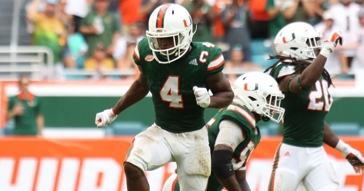 The Official Miami Depth Chart vs. LSU