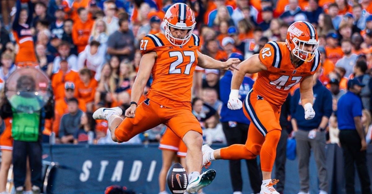 COMMIT: Washington transfer kicker Ethan Moczulski signs with Illini for second stint in Champaign