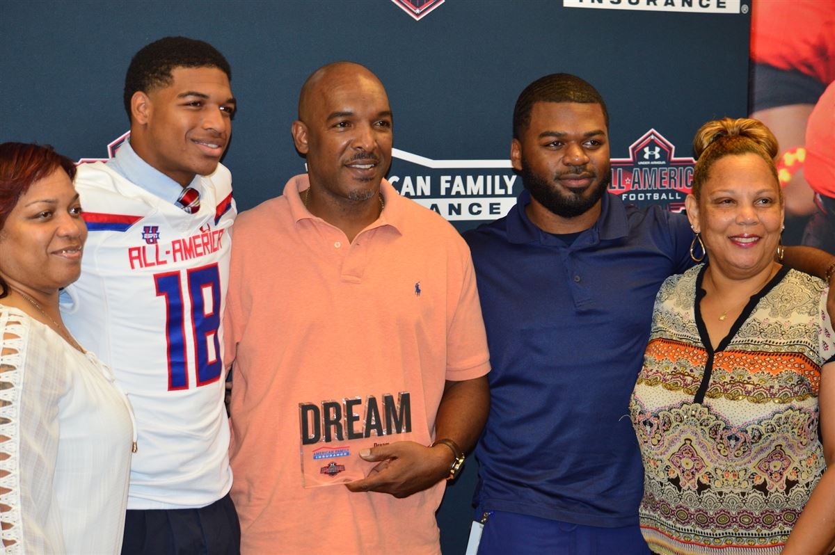 Florida commit Ja'Marr Chase receives Under Armour All-America Game jersey