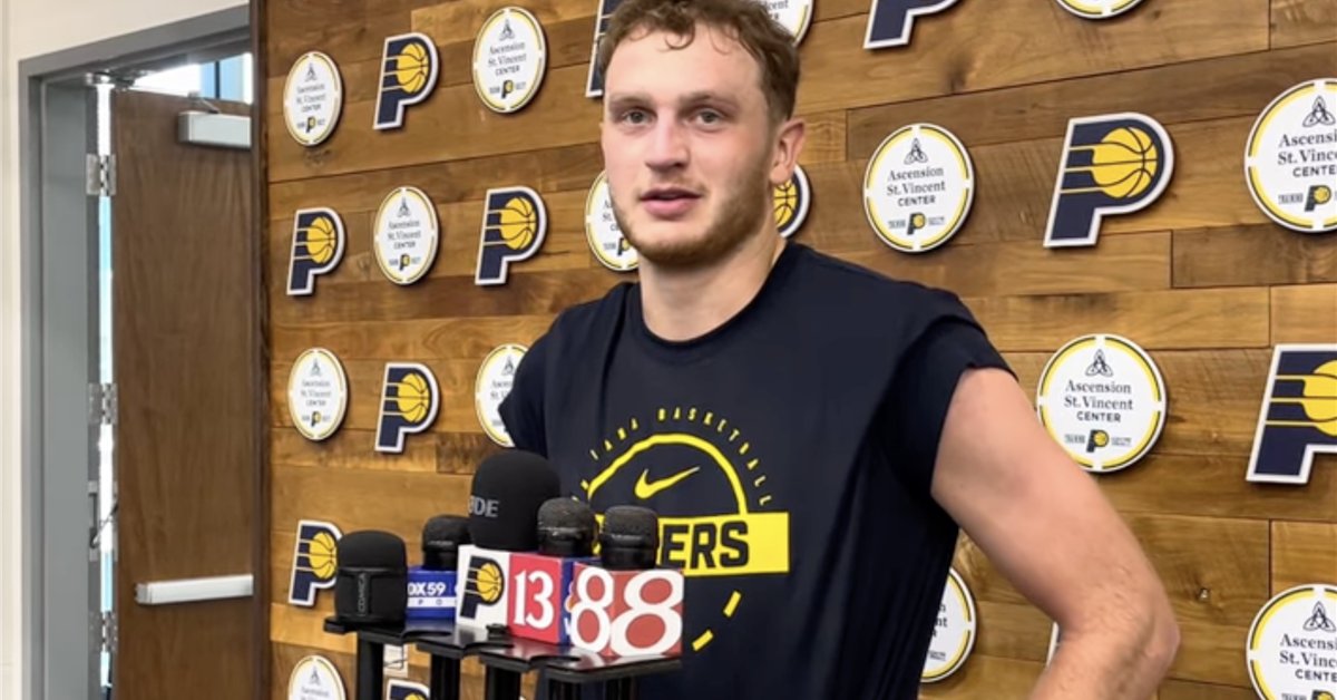 Former Indiana forward Tucker DeVries updates his NBA pre-draft workouts after his session with the Pacers