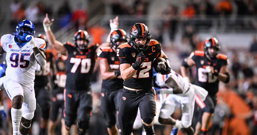Oregon State Football Depth Chart for the Utah Utes