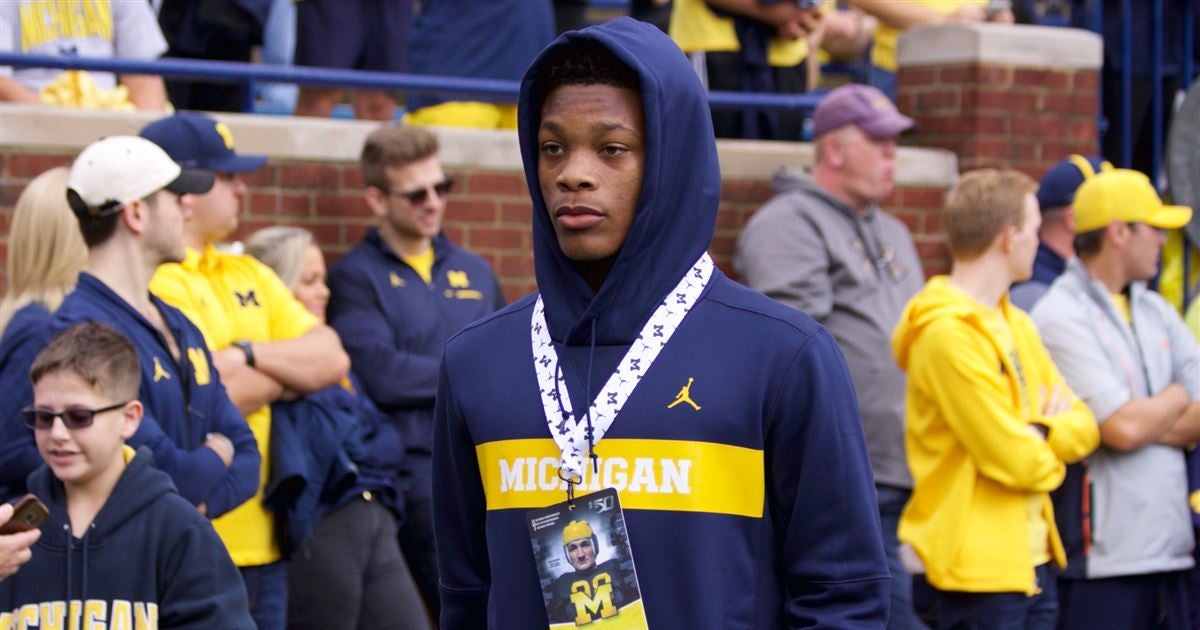 2022 In-state phenom Myles Rowser enjoys U-M visit