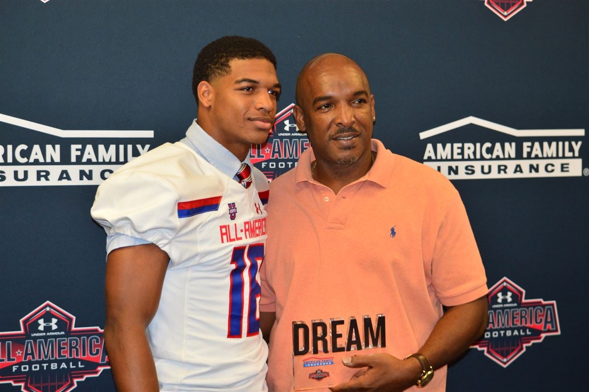 Florida commit Ja'Marr Chase receives Under Armour All-America Game jersey